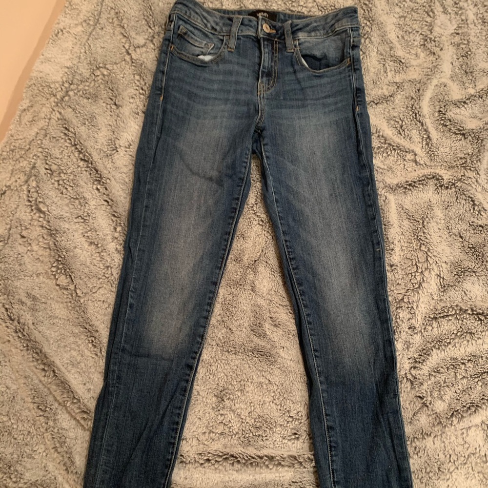 LIGHTLY WORN SKINNY DENIM JEANS BY VERVET